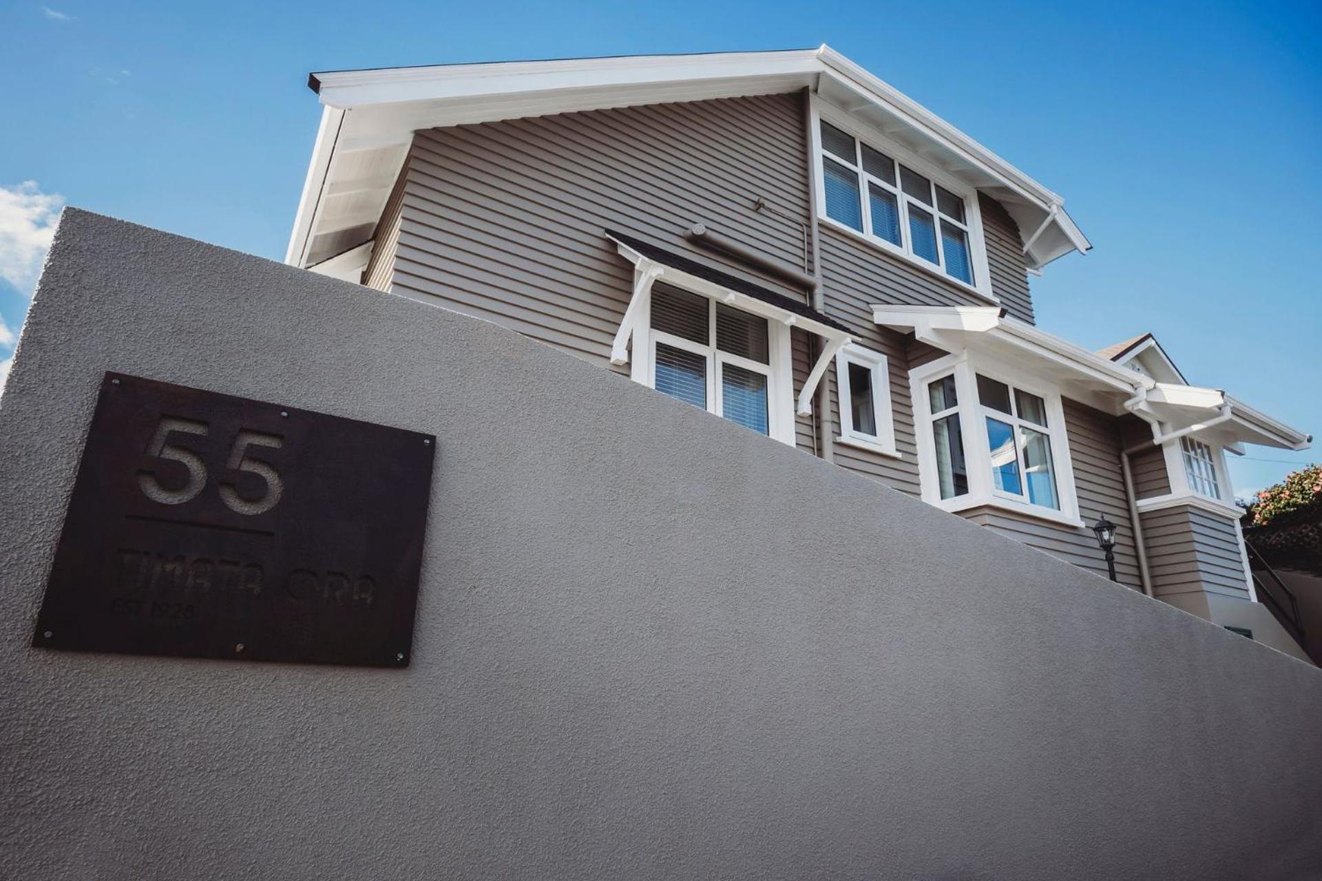Villa Timata Ora Sleeps 14 New Plymouth Exterior foto
